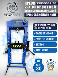 Пресс гидравлический 30 тонн, TS0500BA-30